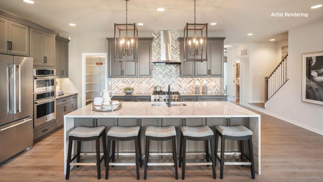 New Homes in The Townhomes at Van Wyck Mews by Toll Brothers