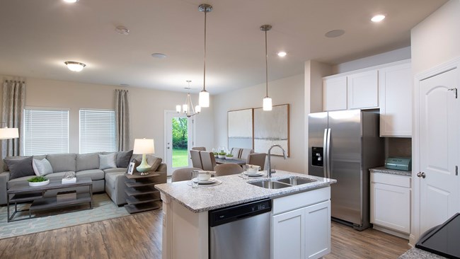 New Homes in The Grove at Wendell - Verge Townhomes by Meritage Homes