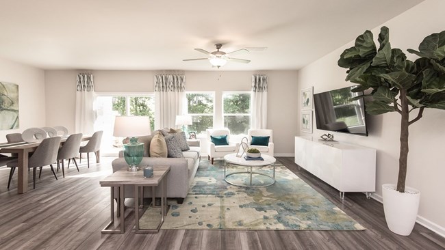New Homes in The Grove at Wendell - Trend Townhomes by Meritage Homes
