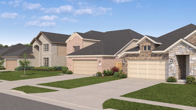 New Homes in The Grand Prairie - Bristol Collection by Village Builders