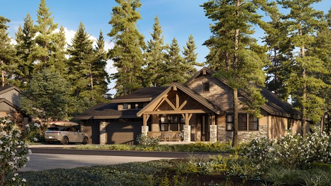 New Homes in The Mountain Home Collection by Landed Gentry Homes