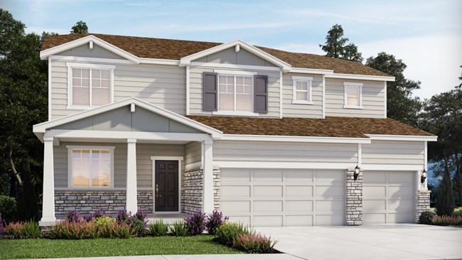 New Homes in Poudre Heights: The Alpine Collection by Meritage Homes