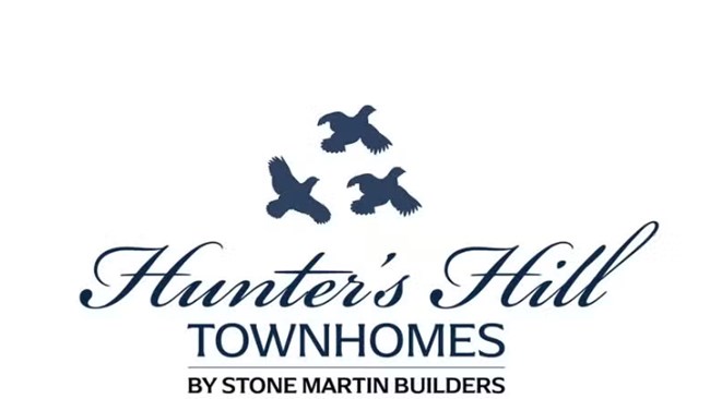 New Homes in Hunter's Hill Townhomes by Stone Martin Builders