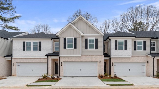 New Homes in Bowers Farm Townhomes by DRB Homes