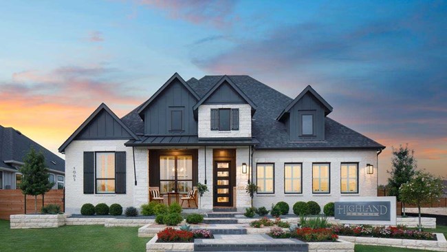 New Homes in Ridge Crossing by Highland Homes Texas