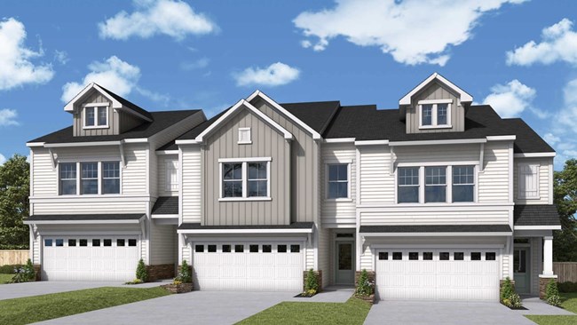 New Homes in Farrington Townes by David Weekley Homes