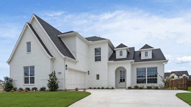 New Homes in The Enclave at Parks of Aledo by Village Homes