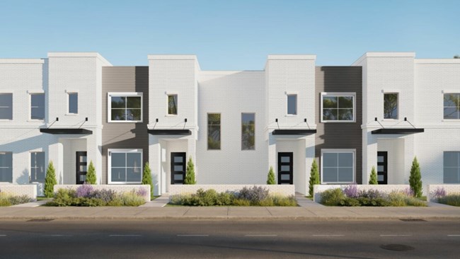 New Homes in Walsh Townhomes by Village Homes