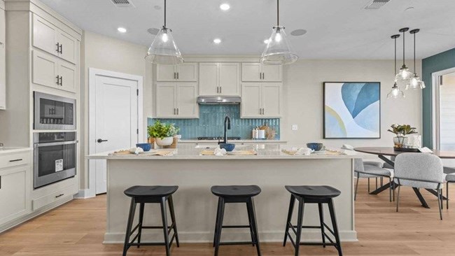 New Homes in Easton Park - Nelson Village 29' by David Weekley Homes