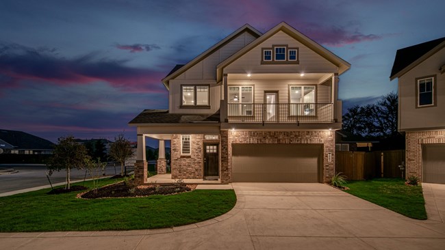 New Homes in Stillwater Ranch Town Square by Chesmar Homes