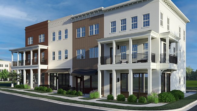 New Homes in Tollgate Village Town Center by Regent Homes