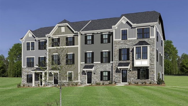 New Homes in Village at Marketplace Townhomes by Heartland Homes