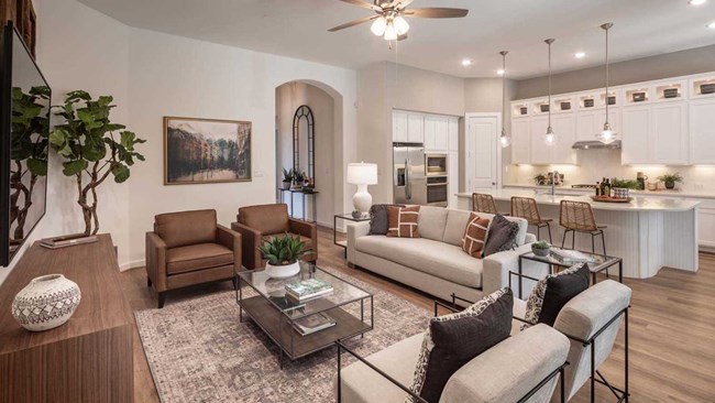 New Homes in Aster Park: 50ft. lots by Highland Homes Texas