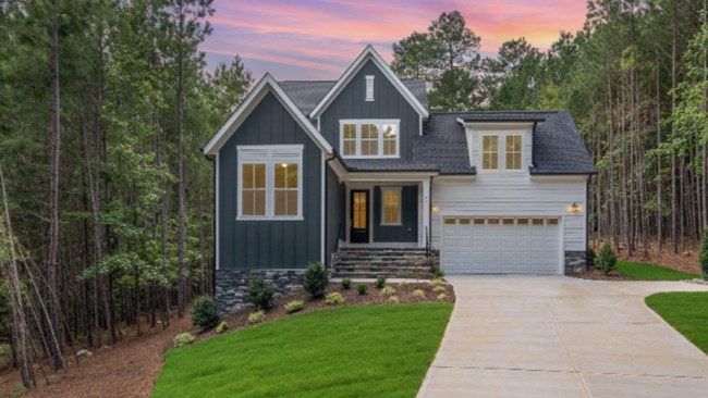 New Homes in Chapel Ridge by Glenwood Homes NC