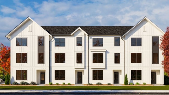 New Homes in Fitzgerald Townhomes by Red Cedar Homes