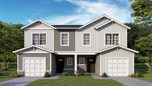 New Homes in Hunters Branch Townhomes by McGuinn Homes