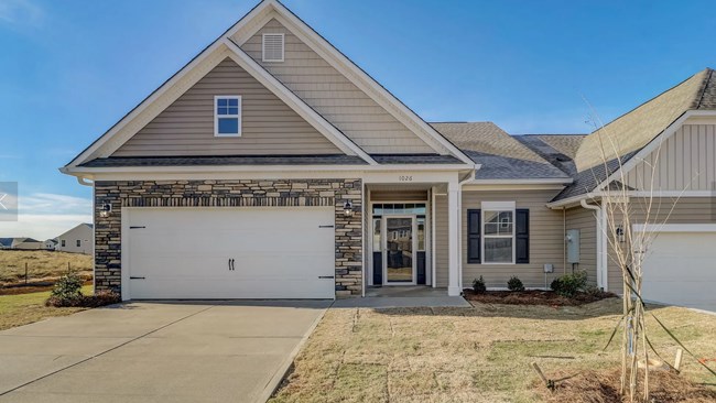 New Homes in Providence Station Townhomes at Trolley Run by Great Southern Homes