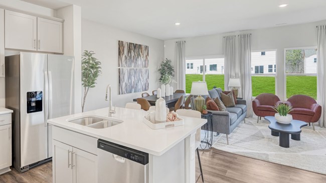 New Homes in Valentine Townes by Meritage Homes