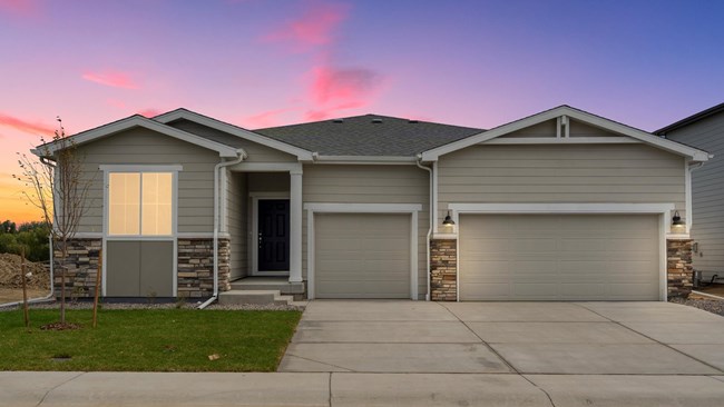 New Homes in Poudre Heights: The Alpine Collection by Meritage Homes