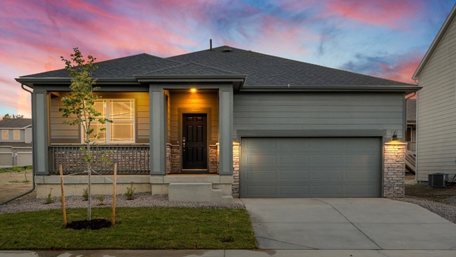 New Homes in Poudre Heights: The Lakes Collection by Meritage Homes