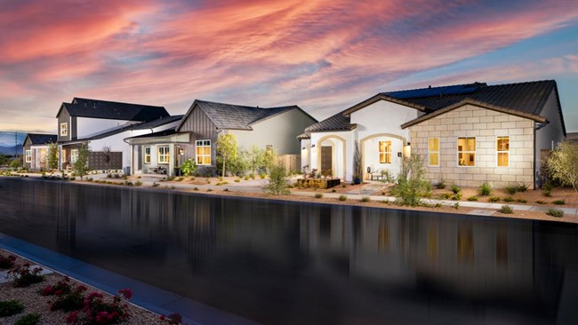 New Homes in Regency at Desert Color - River Edge Collection by Toll Brothers