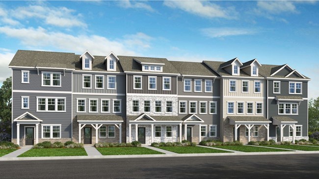 New Homes in Silverstone Townes by Taylor Morrison