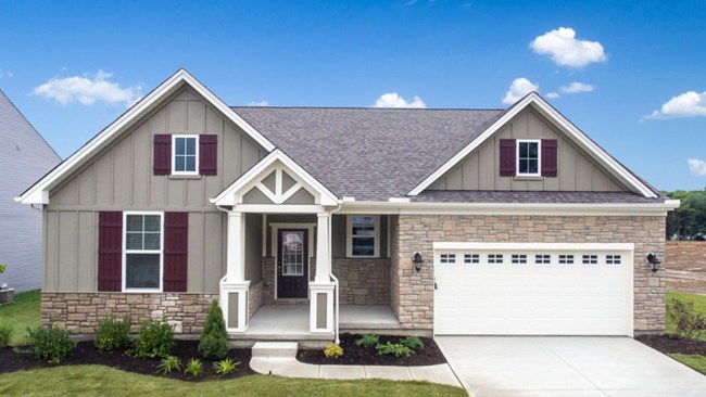 New Homes in The Crossing at French Creek by Drees Homes