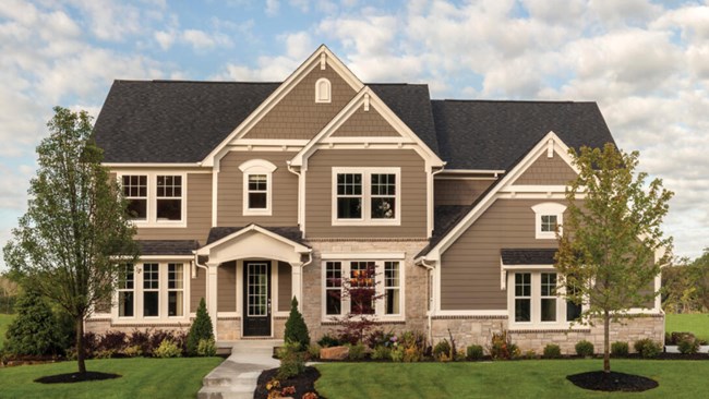 New Homes in The Crossing at French Creek Reserve by Drees Homes