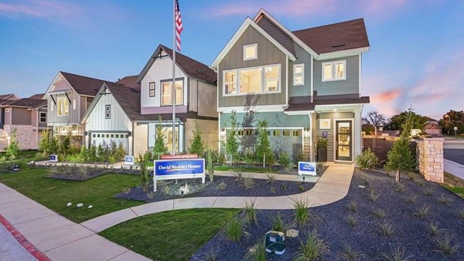 New Homes in Double Creek Crossing – Craftsman Series by David Weekley Homes