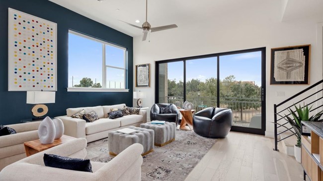 New Homes in Austin Modern Lofts at Mueller by InTown Homes