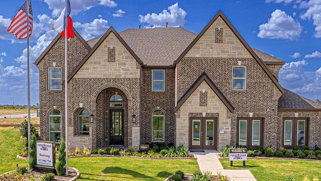 New Homes in Birdsong - Harwood by First Texas Homes
