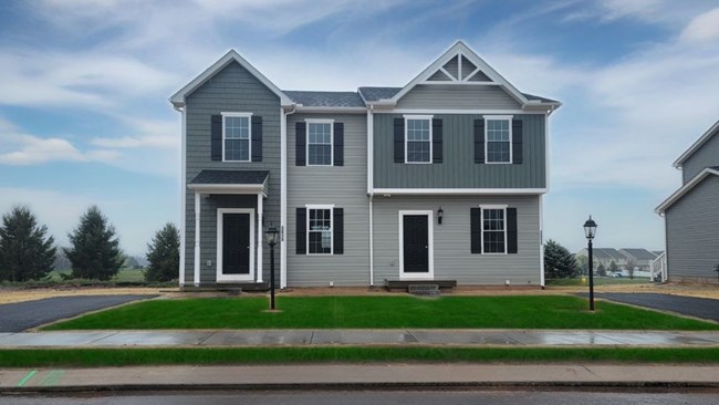 New Homes in King's Court at Brownstone Manor- Duplexes by JA Myers Homes
