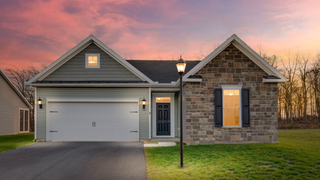 New Homes in King’s Court at Brownstone Manor- Singles by JA Myers Homes